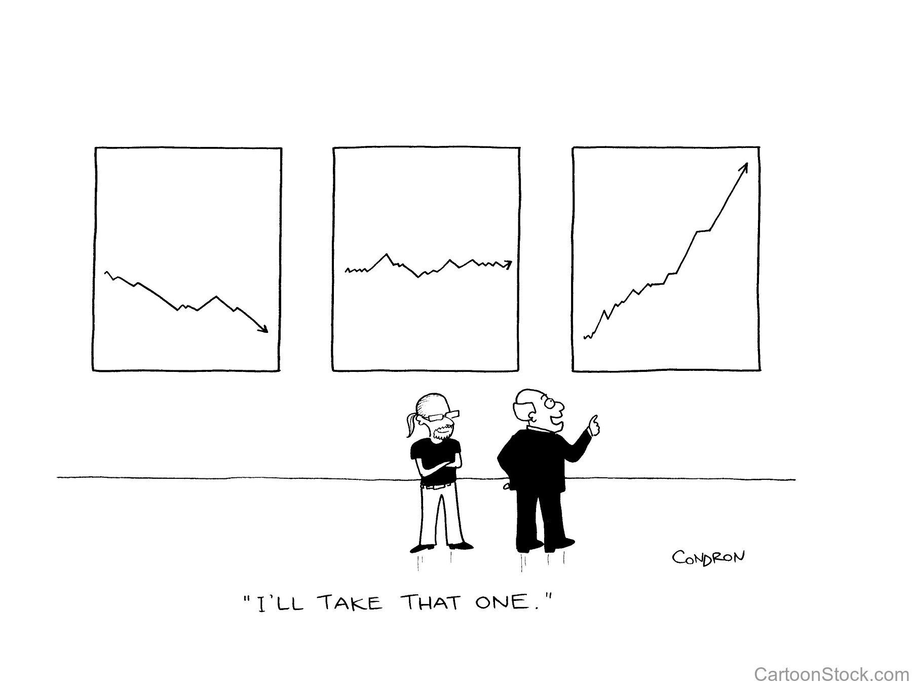 CartoonStock. ''I'll take that one.'' by Todd Condron